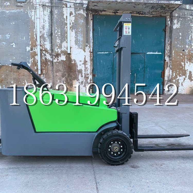 馆陶县小型电动叉车1吨2吨步行站驾式电瓶堆高充电装卸车液压升降车铲车